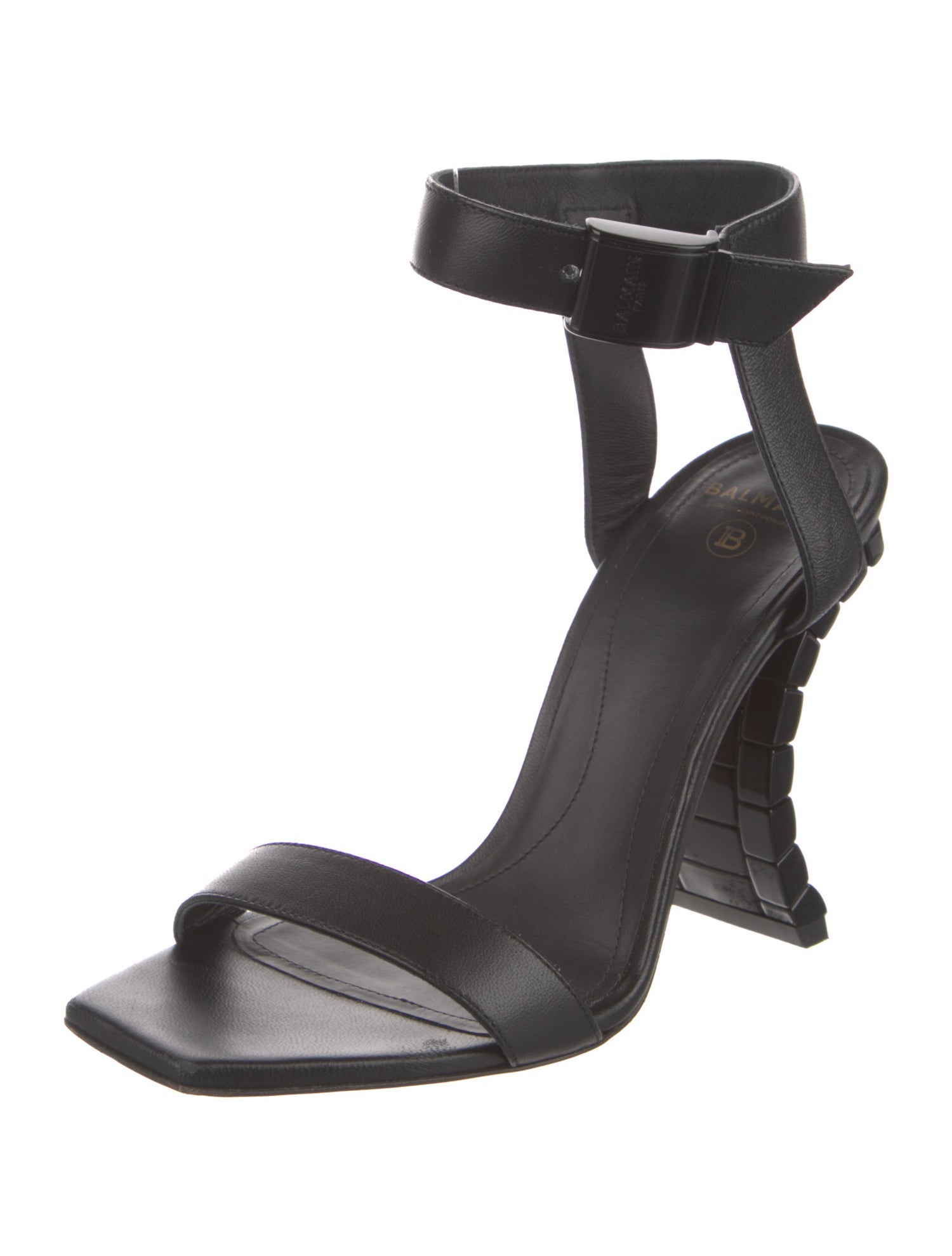 Balmain Leather Sandals