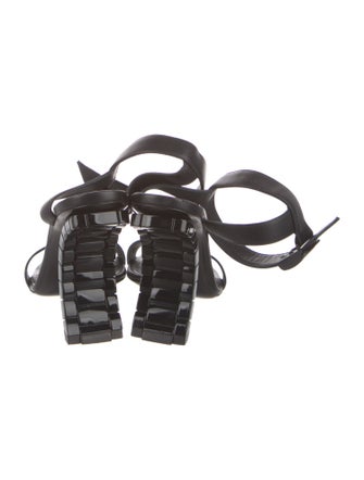 Balmain Leather Sandals