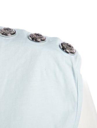 Balmain Graphic Print Crew Neck T-Shirt