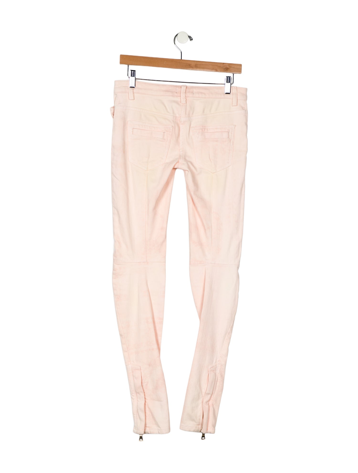 Balmain Mid-Rise Skinny Leg Jeans