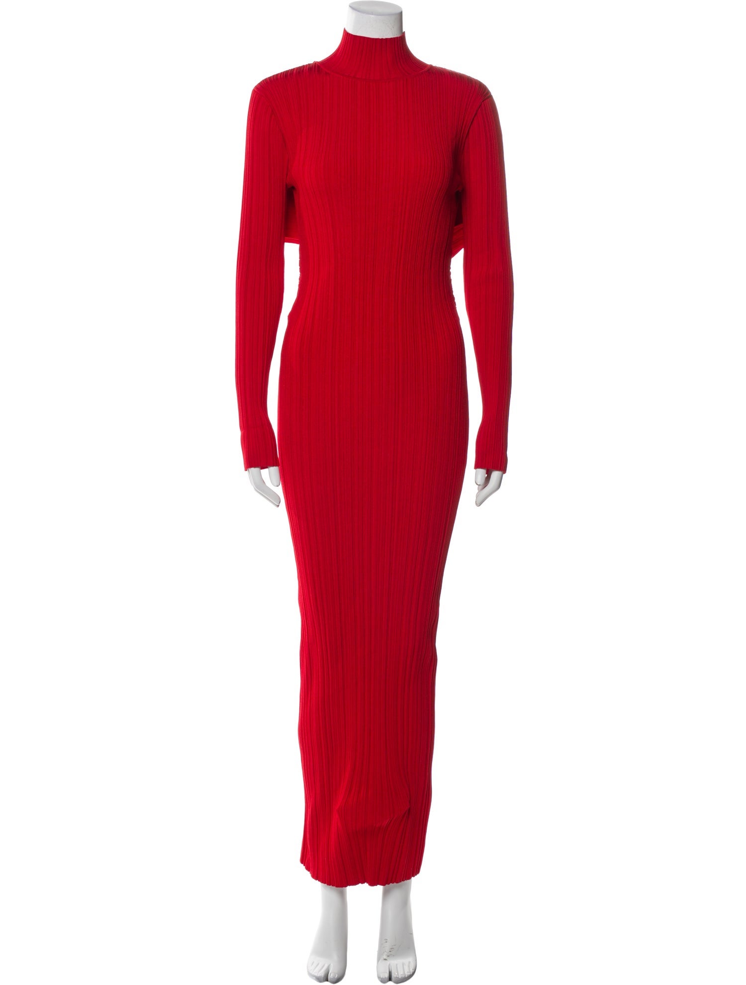 Balmain Wool Long Dress w/ Tags