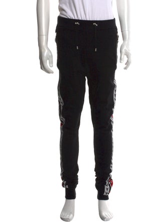 Balmain Graphic Print Joggers