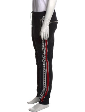 Balmain Graphic Print Joggers