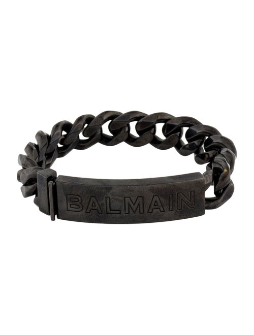 Balmain Logo Chain Link Bracelet