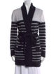 Balmain Mohair Striped Sweater