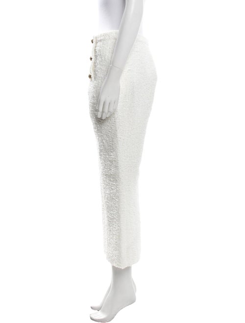 Balmain Boucle Wide Leg Pants