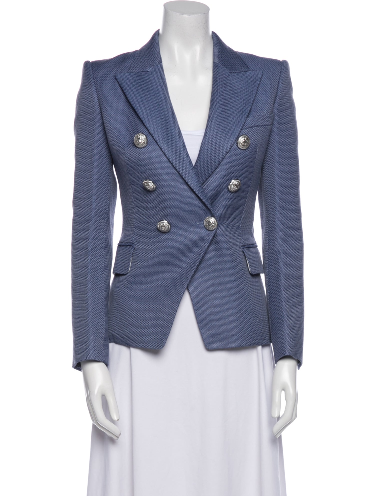 Balmain Striped Blazer