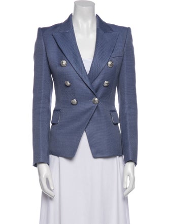Balmain Striped Blazer
