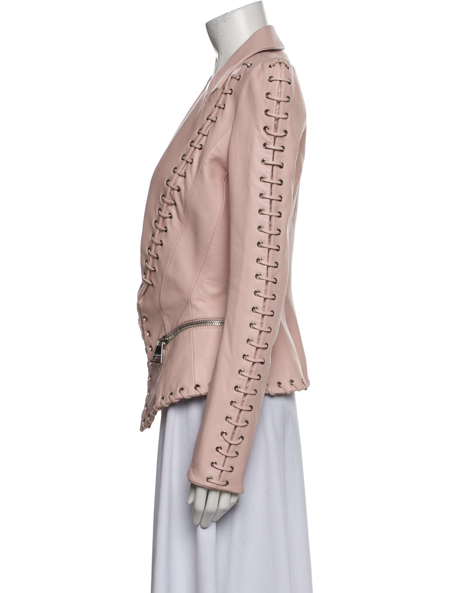 Balmain Leather Blazer