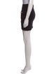 Balmain Fringe Trim Accent Mini Skirt