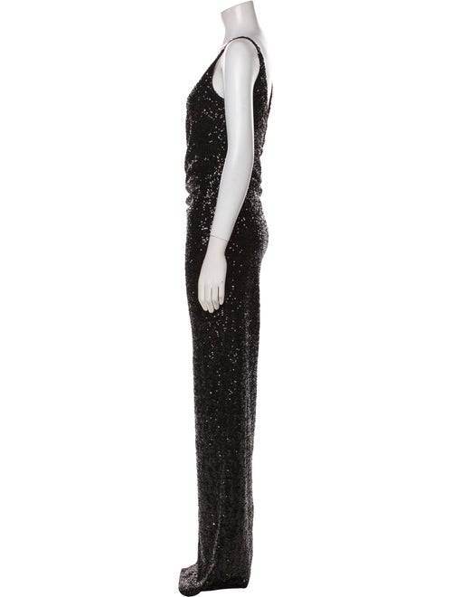 Balmain Sequin Long Dress