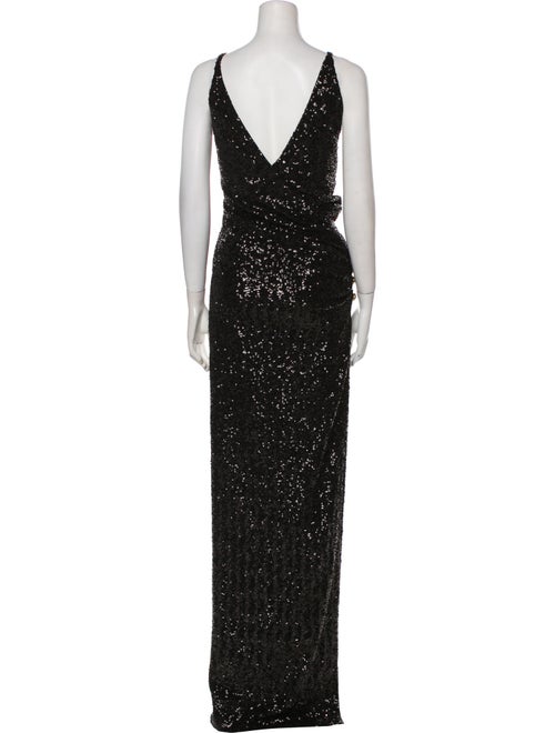 Balmain Sequin Long Dress