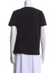 Balmain Graphic Print Crew Neck T-Shirt