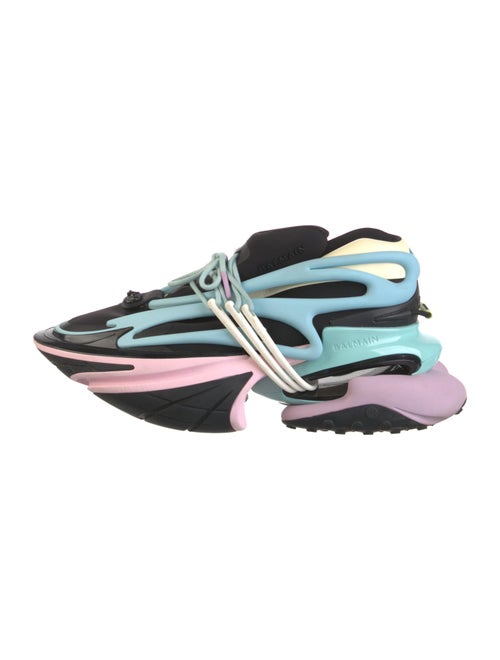 Balmain Neoprene Printed Sneakers
