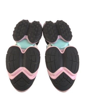 Balmain Neoprene Printed Sneakers