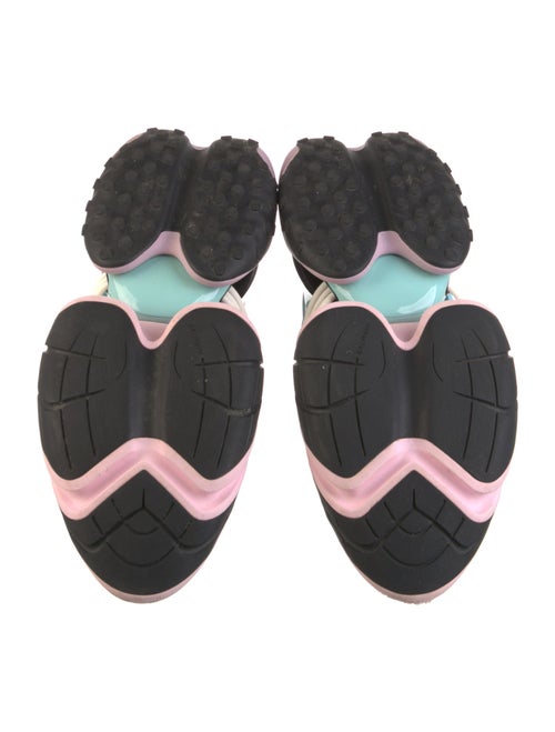 Balmain Neoprene Printed Sneakers