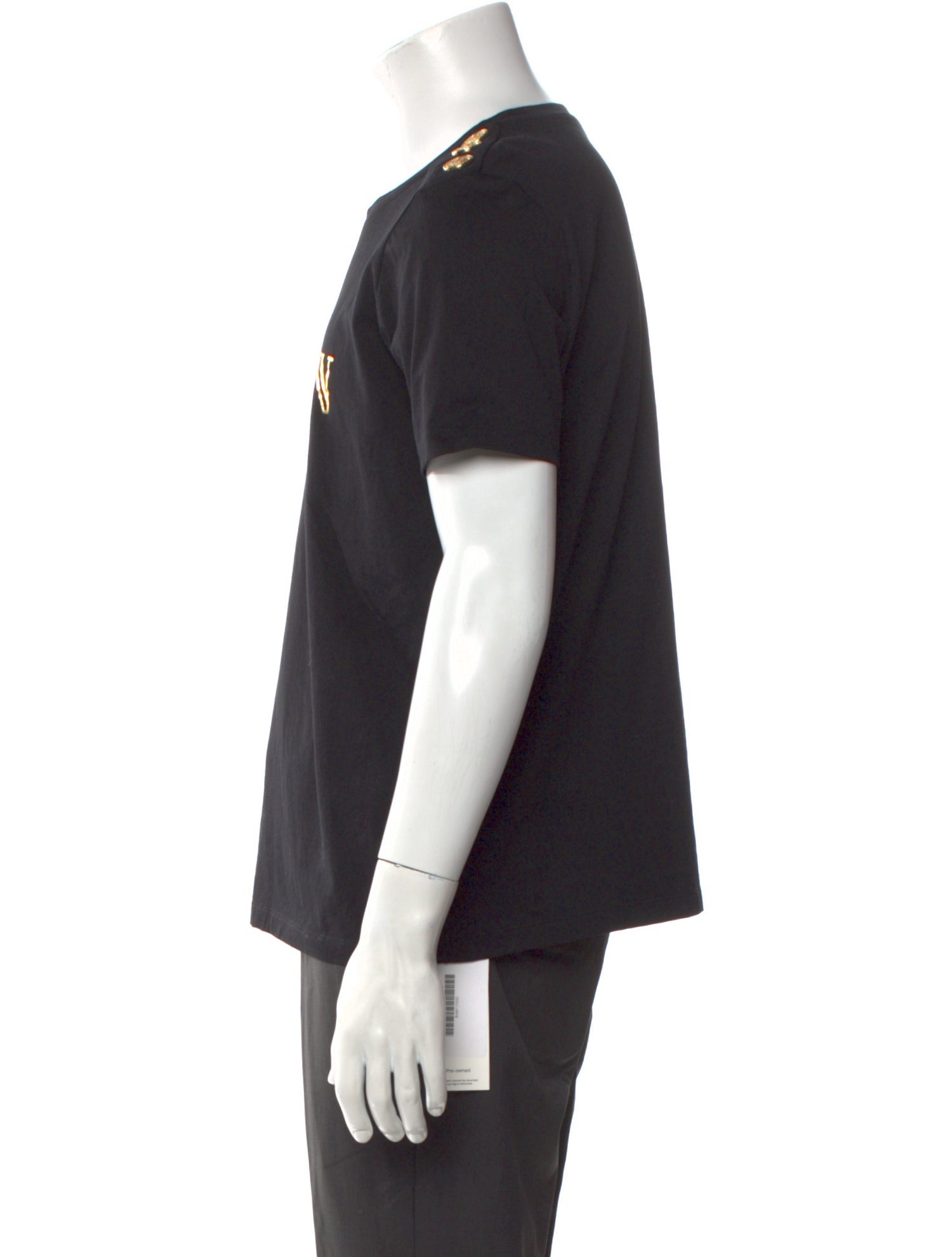 Balmain Graphic Print Crew Neck T-Shirt