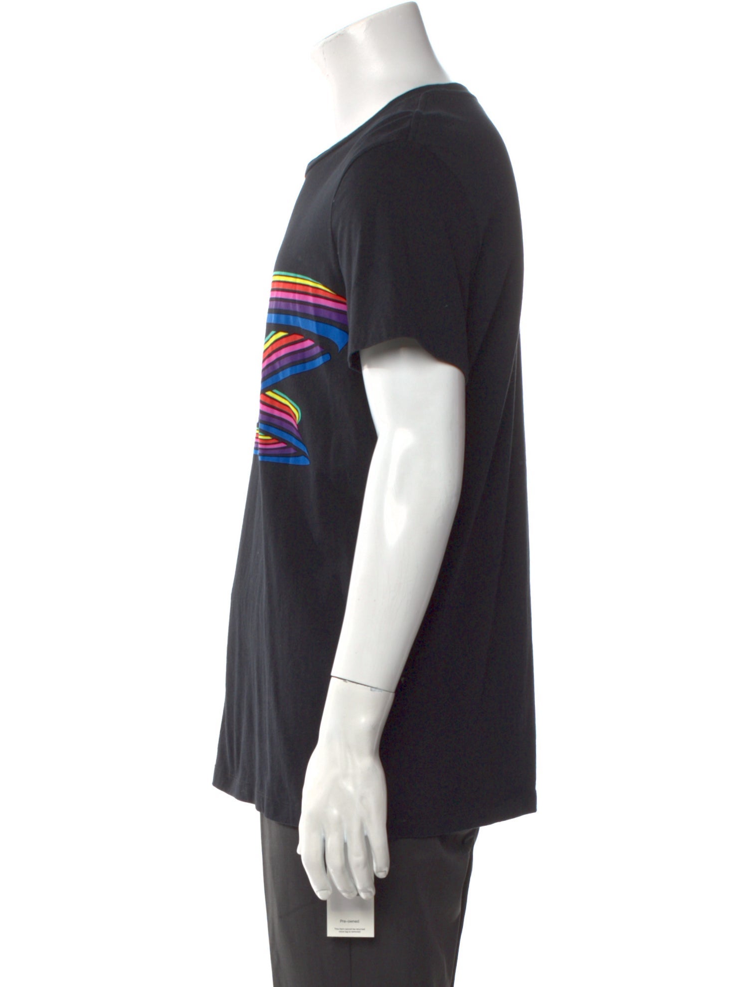 Balmain Signature Logo Graphic Print T-Shirt