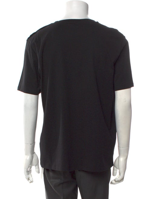 Balmain Graphic Print Crew Neck T-Shirt