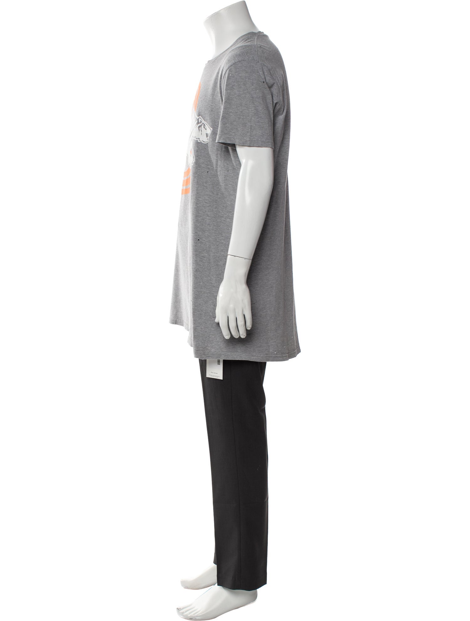 Balmain Graphic Print Crew Neck T-Shirt