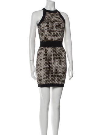Balmain Wool Mini Dress