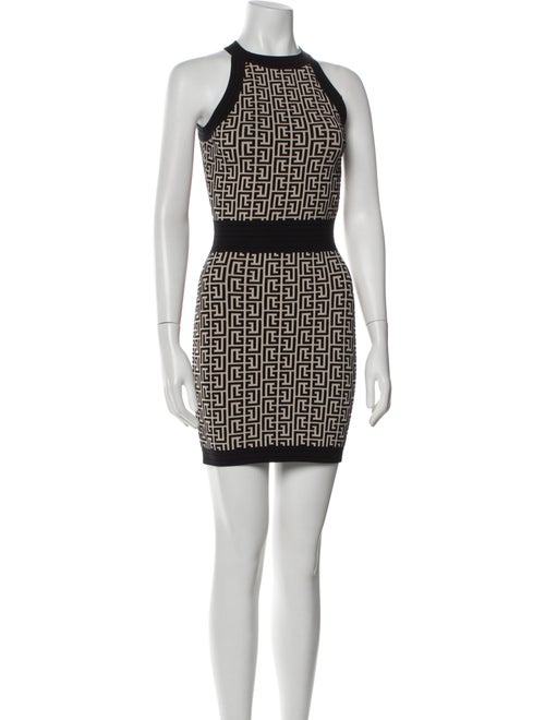 Balmain Wool Mini Dress