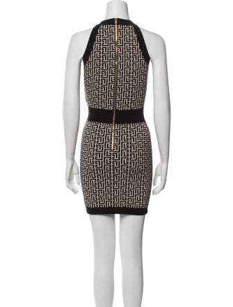 Balmain Wool Mini Dress