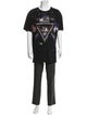 Balmain Graphic Print Crew Neck T-Shirt
