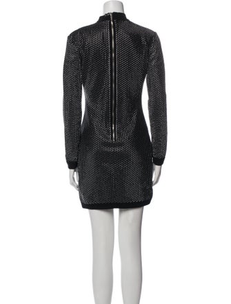 Balmain Virgin Wool Mini Dress