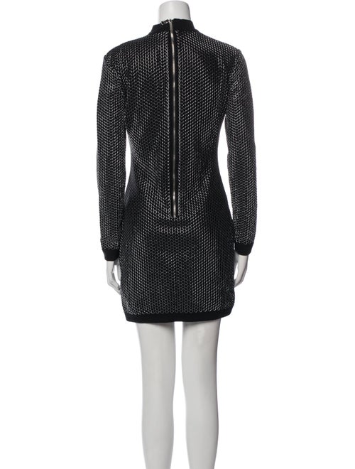 Balmain Virgin Wool Mini Dress