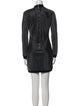 Balmain Virgin Wool Mini Dress