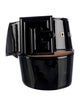 Balmain Wide Patent Leather Waist Belt