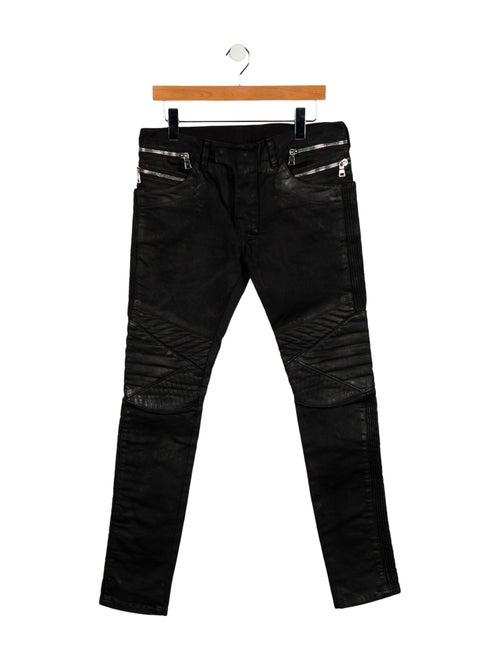 Balmain Moto Jeans