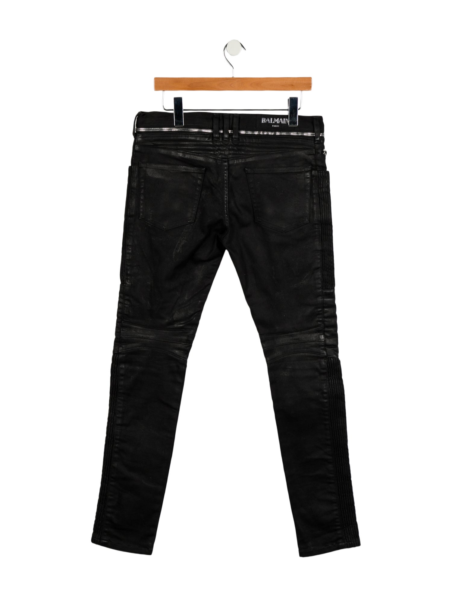 Balmain Moto Jeans