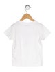 Balmain Glitter Accent Short Sleeve Top