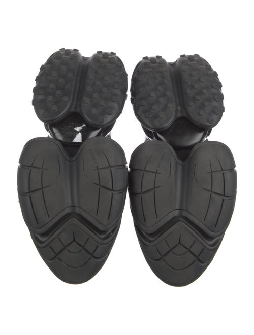 Balmain Leather Athletic Sneakers