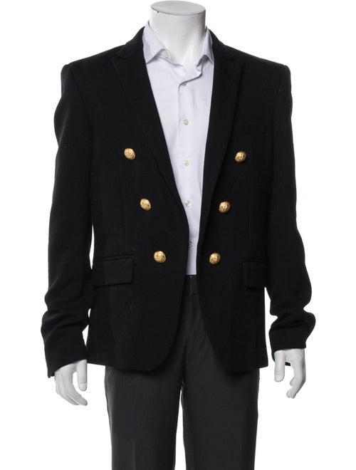 Balmain Wool Peacoat
