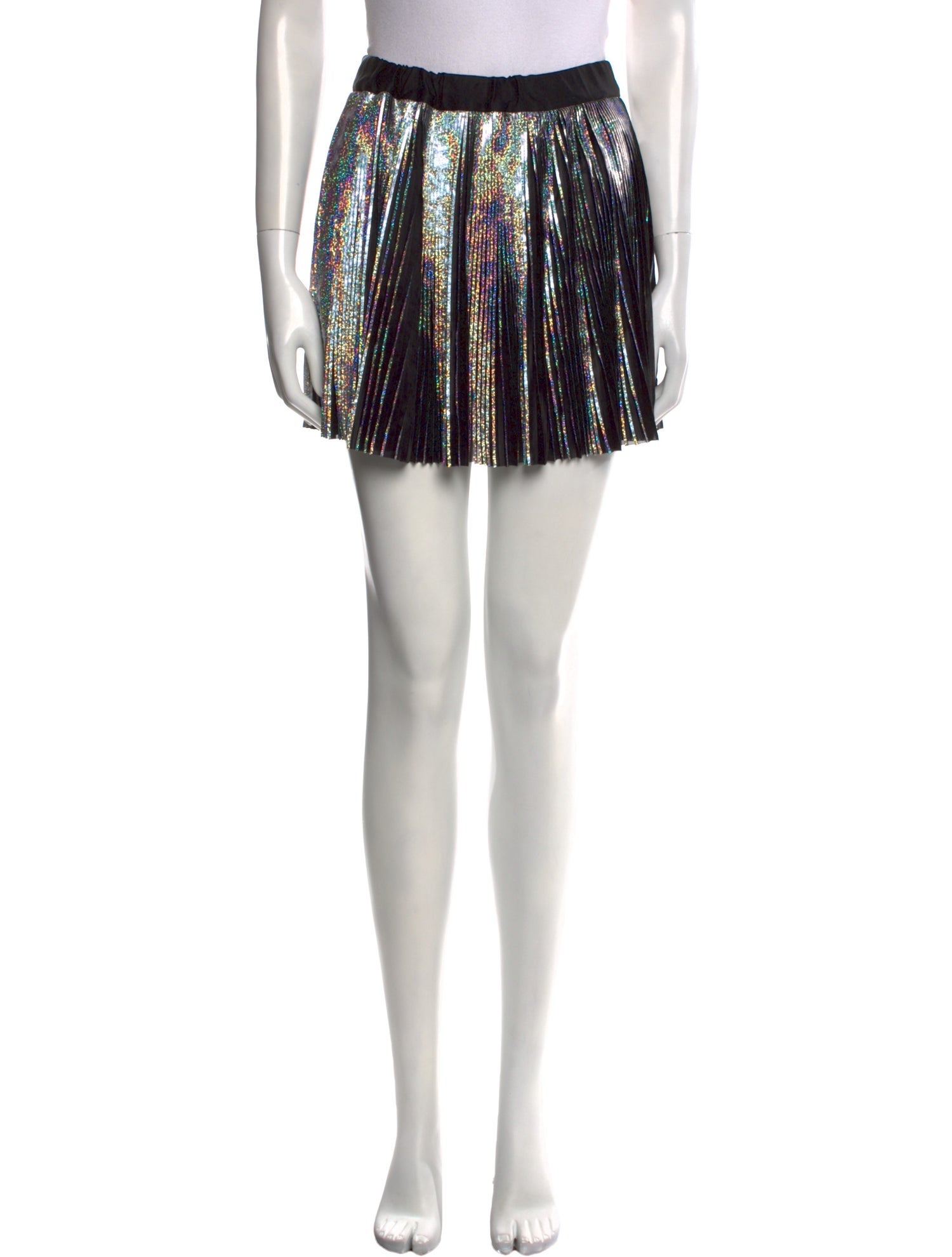 Balmain Striped Mini Skirt