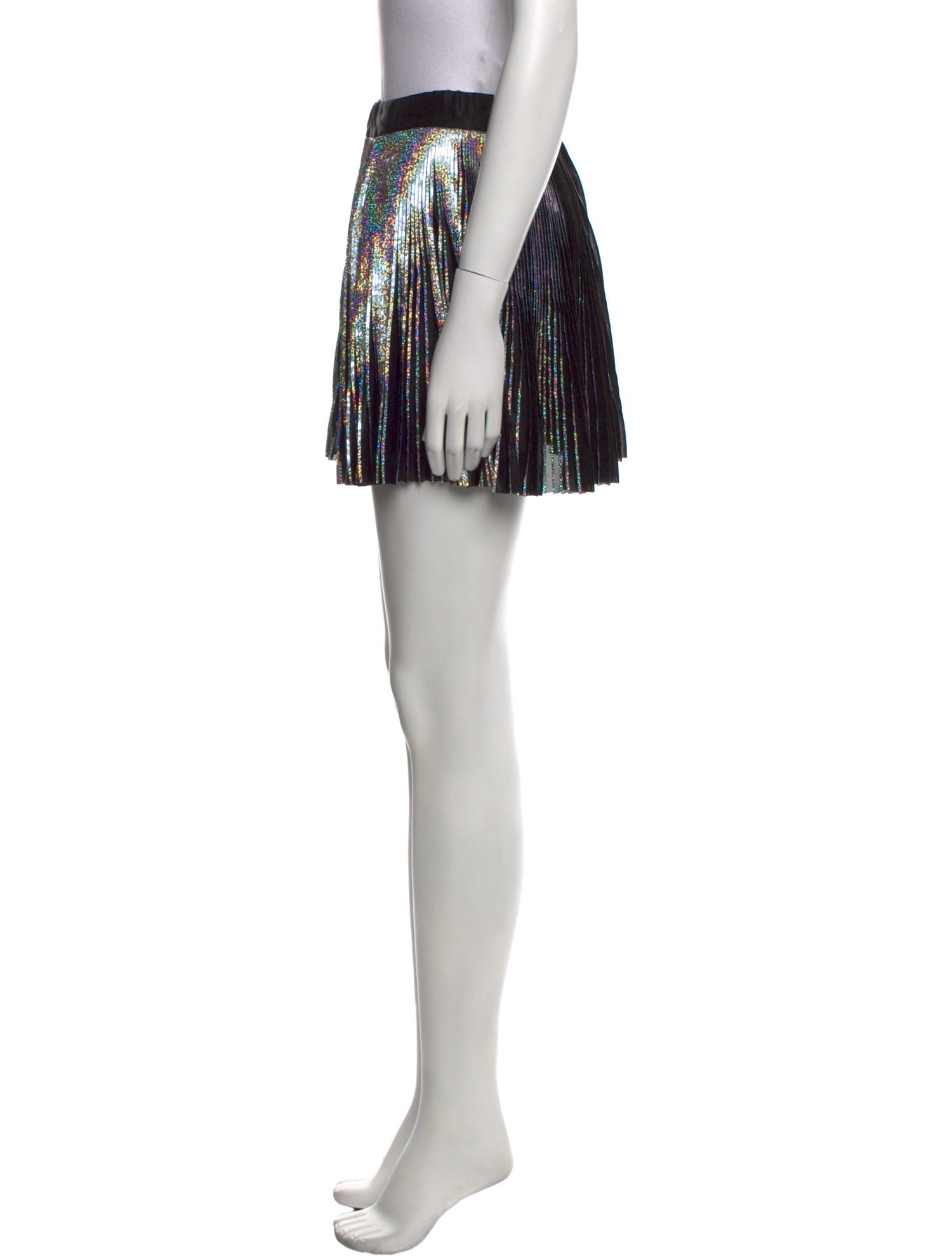 Balmain Striped Mini Skirt