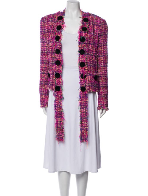 Balmain Tweed Pattern Evening Jacket