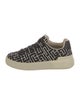 Balmain Canvas Printed Sneakers