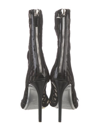 Balmain Lace Pattern Boots