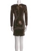 Balmain Printed Mini Dress