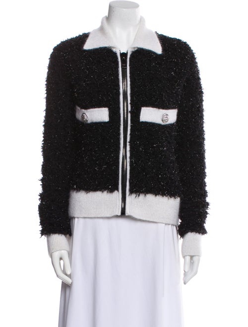 Balmain Mohair Tweed Pattern Jacket