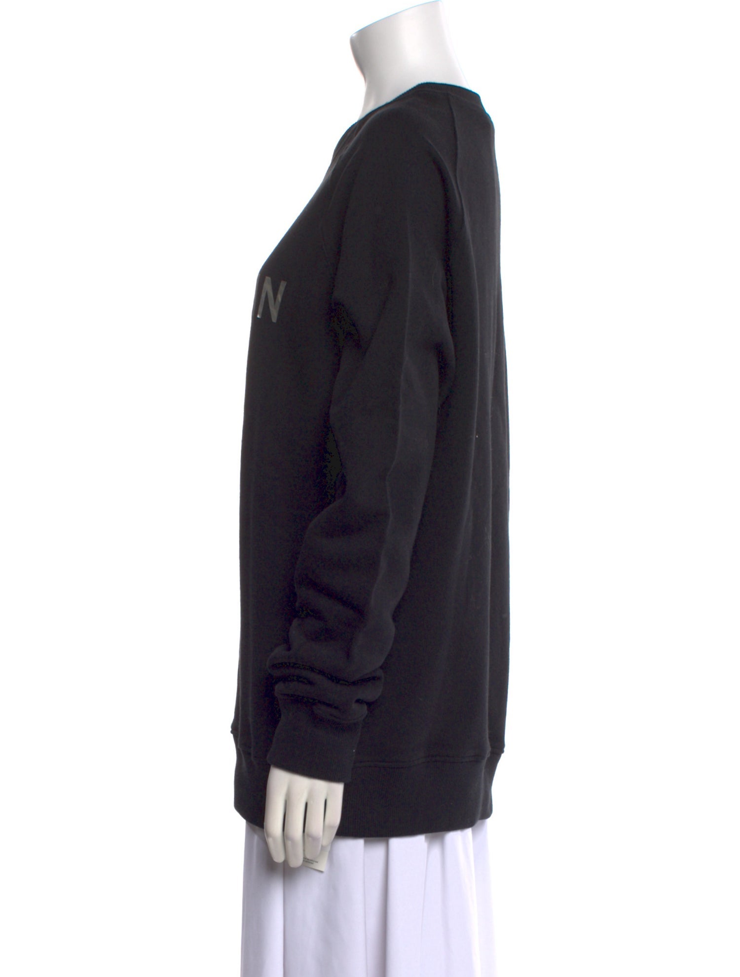 Balmain Graphic Print Crew Neck Sweatshirt w/ Tags