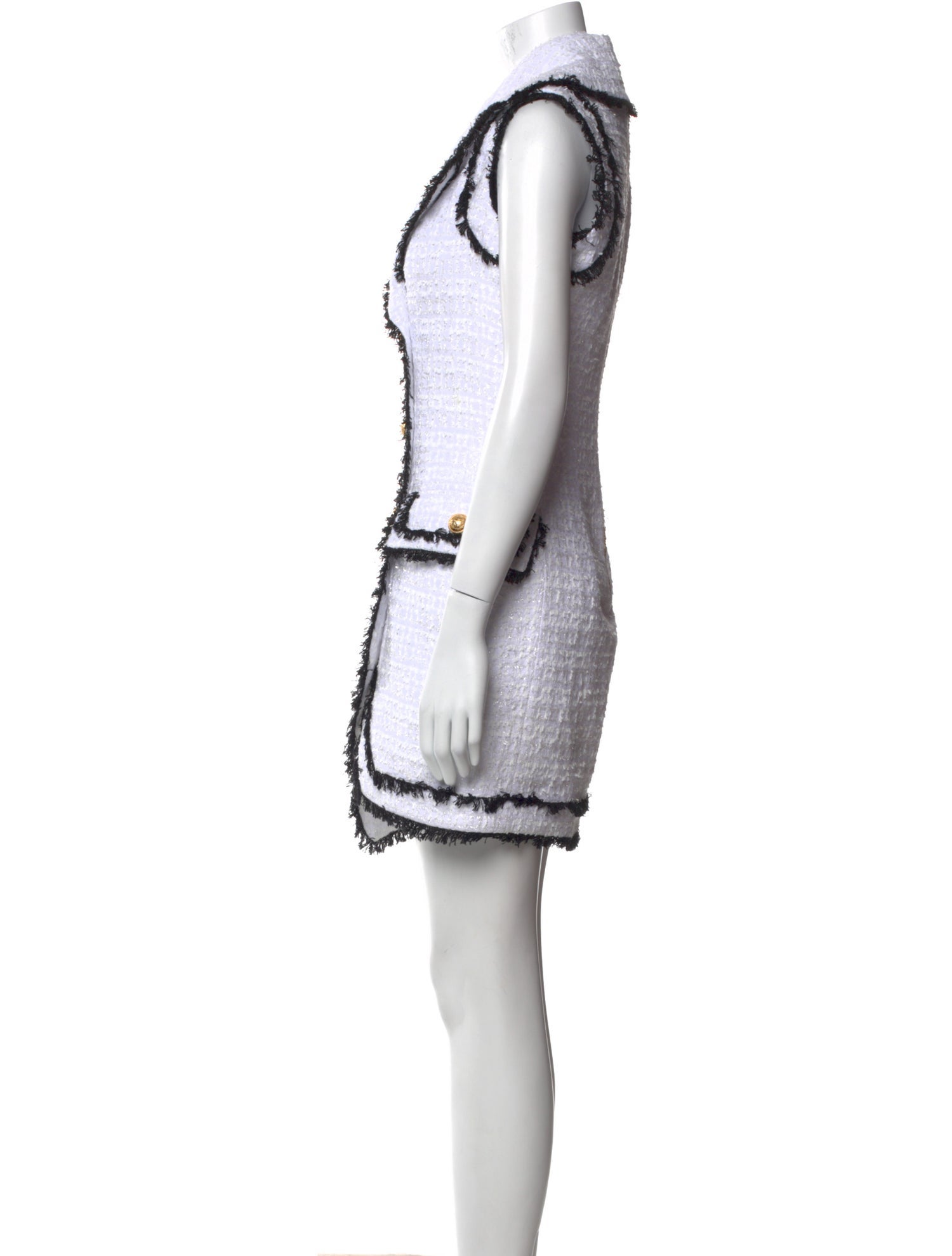 Balmain Printed Knee-Length Dress