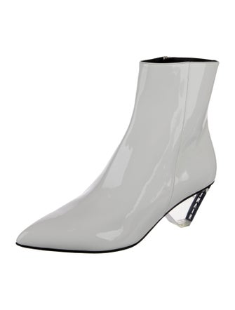 Balmain Patent Leather Boots