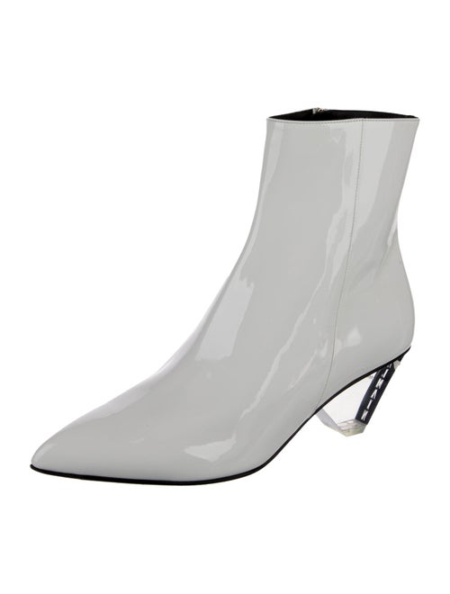 Balmain Patent Leather Boots