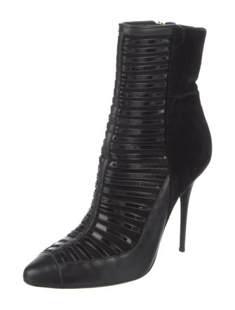 Balmain Leather Boots