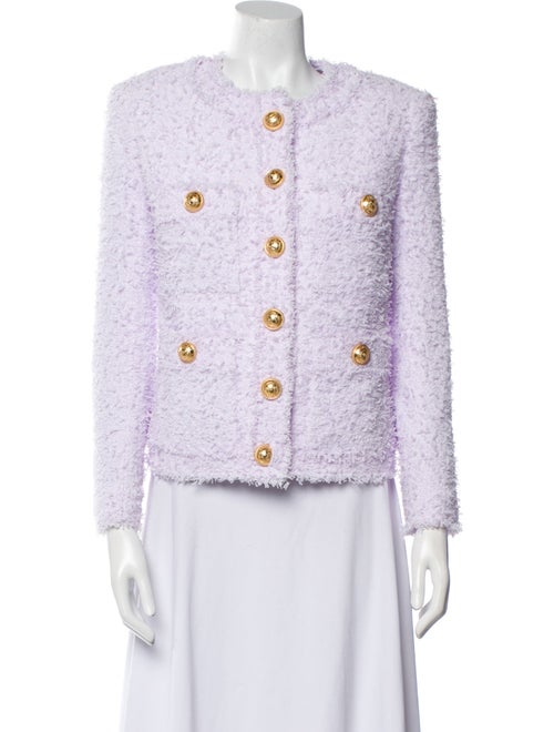 Balmain Tweed Pattern Evening Jacket